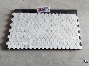 Bianco Carrara Polished Hexagon Marble Mosaic Tile