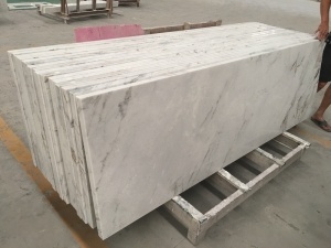 Castro White Polished Marble For Countertop