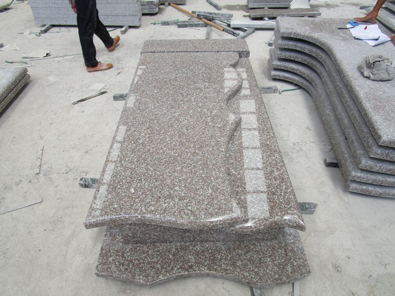 G664 Granite Tomstones