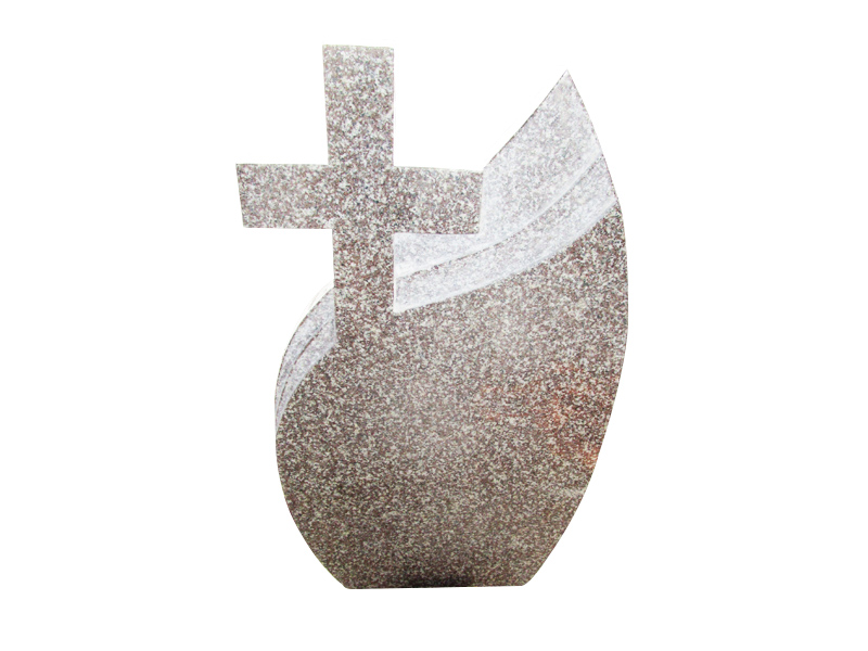 Romania Style G664 Granite Cross Headstones For Graves