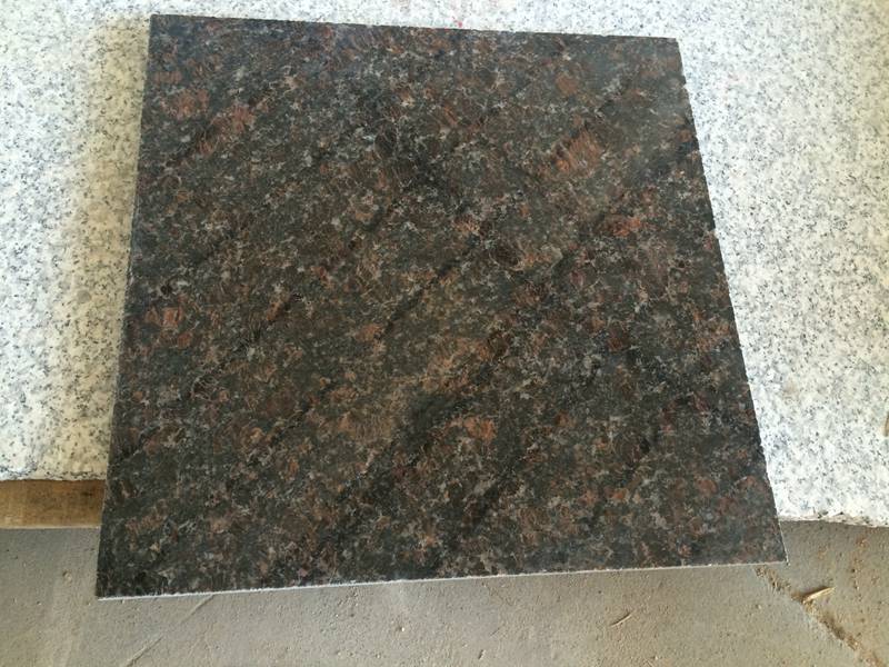 Tan Brown Granite Tiles Polished Surface Floor Covering Tan Brown Granite Tiles Polished Surface Floor Covering