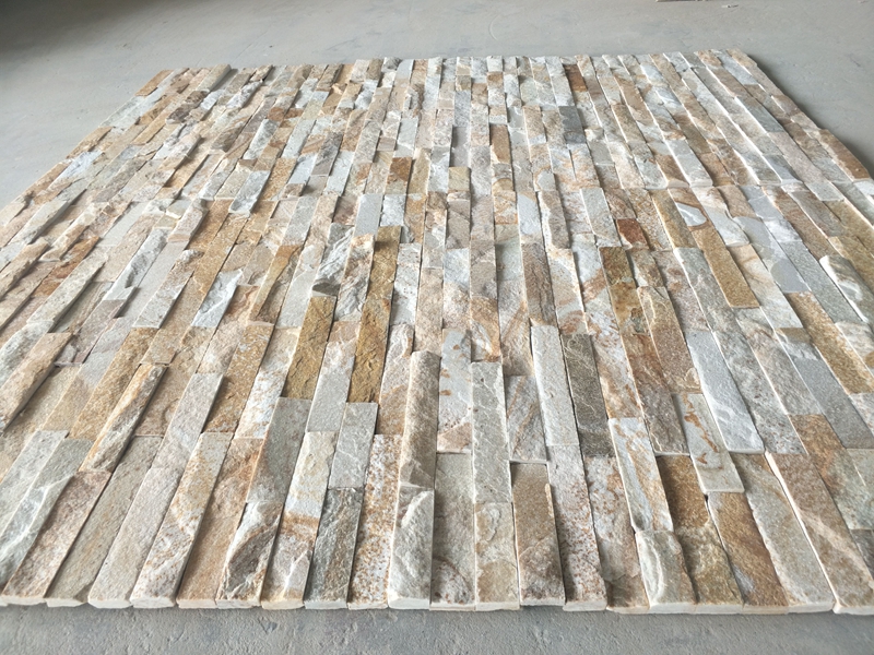 China Rust Slate Stacked Stone Veneer Cultured Stone