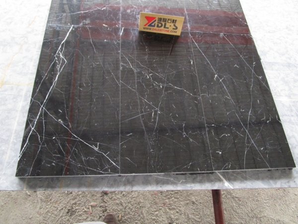 Nero Marquina Black Marble Bathroom Wall Tile