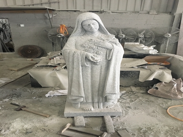 Guardian Angel Garden Granite Statues For Graves