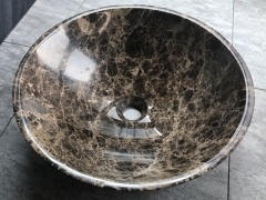 Emperador Dark Marble Sink