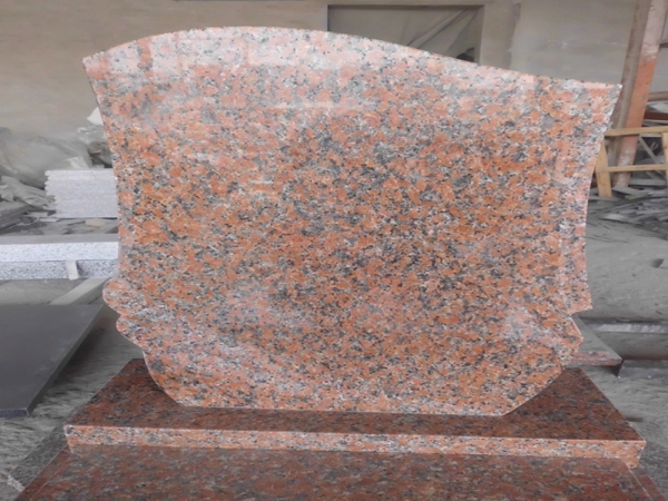 G562 Maple Red Granite Polish Tombstone Monuments