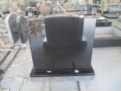 American India Black Granite Headstone For Graves