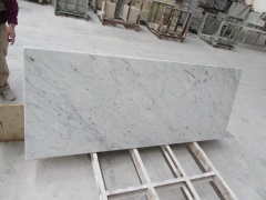 Modern White Bianco Carrara Marble Countertops