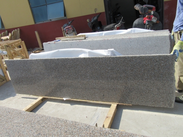 WL Flower Red Granite Slab Building Stones