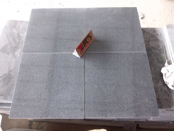 Polished G654 Granite Wall Cladding Calibrated Tiles