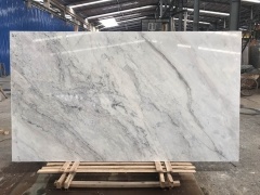 New Volakas White Marble Polished Flooring Slab