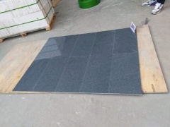 Polished G654 Granite Wall Cladding Calibrated Tiles