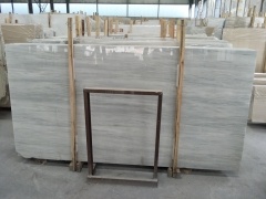 Silk White Marble Wall Tile Bathroom Flooring