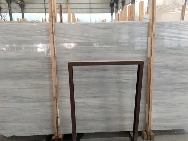 Silk White Marble Wall Tile Bathroom Flooring