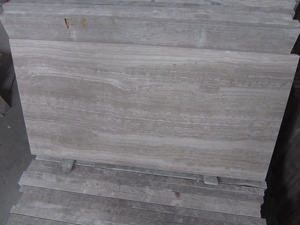 Serpeggiante White Wood Grain Marble Wall Tile