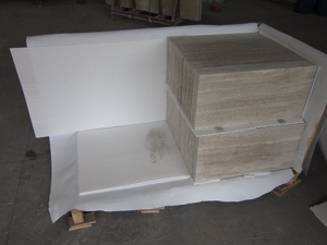 Serpeggiante White Wood Grain Marble Wall Tile