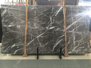 New Grigio Carnico Marble Slab Economic In Stock