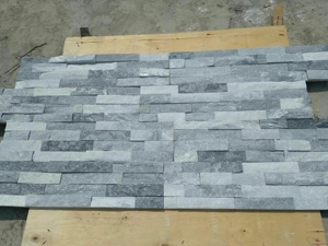 Cloudy Grey Slate Wall Panels Cladding Mosaic Tiles
