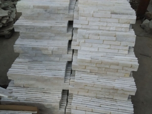 White Quartzite Natural Culture Stone Walling