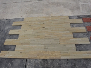 Beige Culture Stone Split Sandstone Landscape Tile