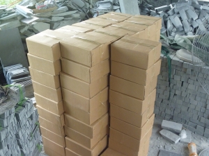 Red Sandstone Culture Stone On House