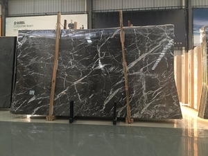 New Grigio Carnico Grey Marble Slab Interior Floor