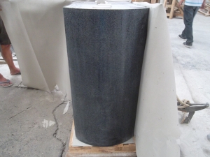 G654 Sesame Grey Granite Columns Decorative Pillar