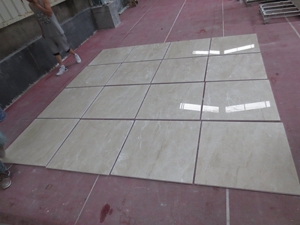 Natural Crema Marfil Polished Marble Wall Tile