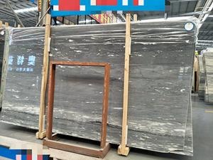 Chinese Palissandro Blue Galaxy Marble Slab Flooring