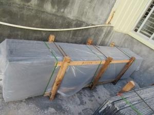 Black Galaxy Granite Slab With Gold Specks