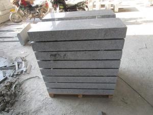 G602 White Grey Granite Road Kerb For Driveways