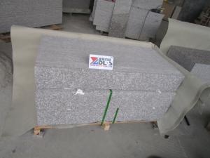 G664 Misty Brown Granite Staircase Bullnose Edge