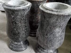 Granite Memorial Headstone Decorations Vases For Graves