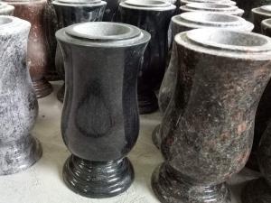 Granite Memorial Headstone Decorations Vases For Graves