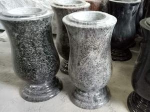 Granite Memorial Headstone Decorations Vases For Graves