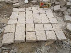 Desert Gold Cobble Garden Paving Designs