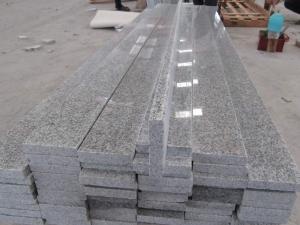 White Grey G603 Prefab Kitchen Wall Granite Tops