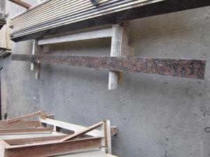 Polishing Tan Brown Granite 2cm Slab Kitchen Countertops