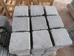 Outdoor Dark Grey Sawn Cut Granite Paving