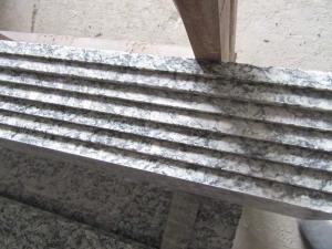 Custom Precut Spray White Wave Granite Countertop