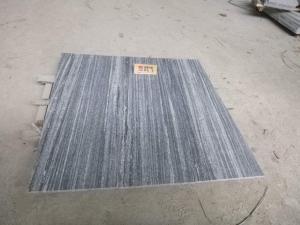 Nero Santiago Landscape Grey Granite Flamed Brushed Tiles