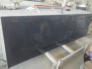 G654 Dark Grey Granite Hungary Style Cemetery Monuments
