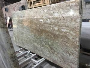 Laminate Full Bullnose Edge African Gold Granite Countertop