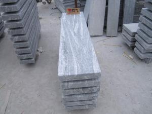 Nero Santiago Landscape Grey Granite Corner Kerb Stones