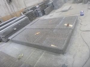 G664 Misty Brown Granite Factory Price Slovakia Tombstone