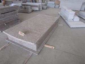 G648 Deer Brown Granite Slovakia Memorial Tombstone