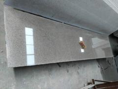 G681 Rosy Gloud Granite Exterior Windowsill Stair Slab