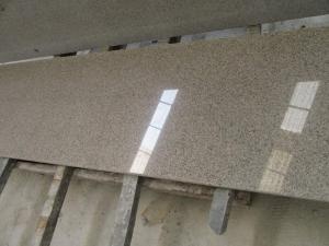 G681 Rosy Gloud Granite Exterior Windowsill Stair Slab