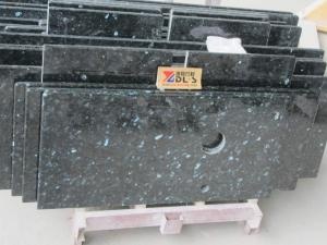 Polishing  Emerald Green Pearl Cutting Granite Countertops