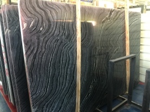 Ancient Wood Black Forest Marble Economic Slab In Stock